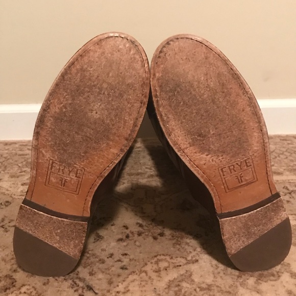 Classic Frye Paige Tall Riding Boots! Cognac - Picture 8 of 8